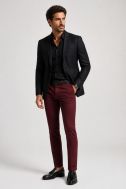 Hosen Yan Simmon Slim YAN-SIMMON-T650-STORY-BORDEAUX