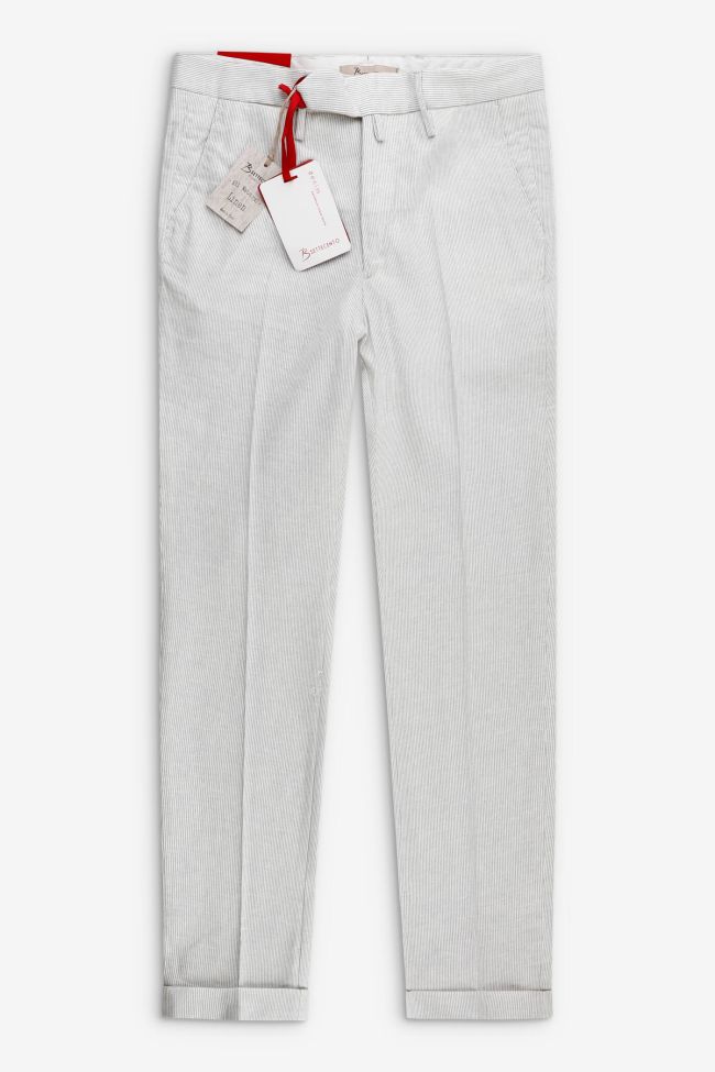 Pantalones B-Settecento Slim KQ-B700-5317-MH700-36