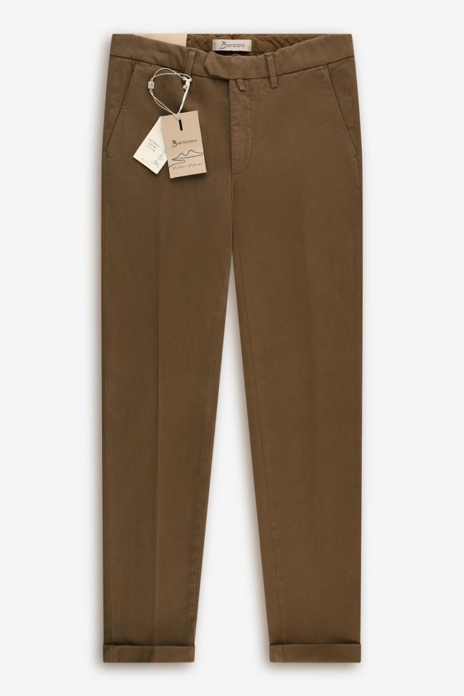 Trousers B-Settecento Slim KQ-B700-8032-MH700-98