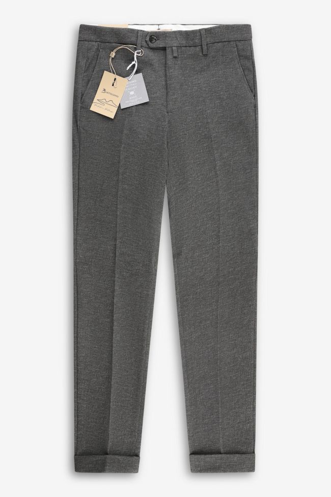 Trousers B-Settecento Slim KQ-B700-8571-MH700-76