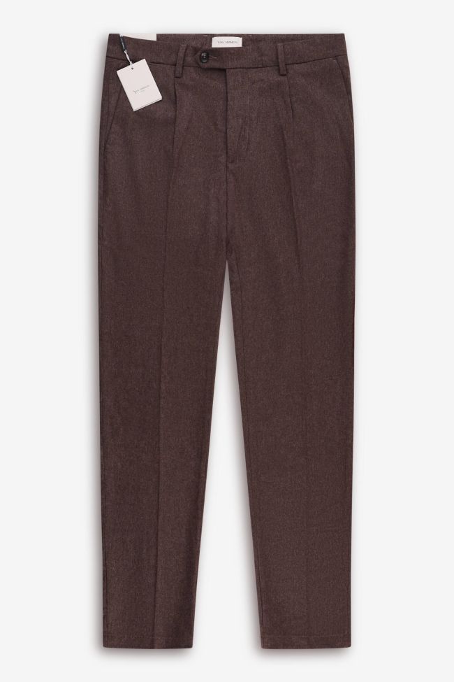 Trousers Yan Simmon Slim YAN-SIMMON-T517-FRIEND-TORTORA