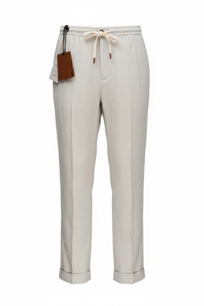 Trousers B-Settecento Slim KQ-B700-5369-PT744-03