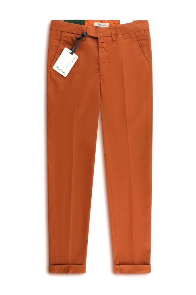 Trousers B-Settecento Slim KQ-B700-7530-MH700-94