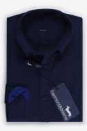 Shirt Harmont & Blaine Slim HARMONT-BLAINE-CNJ011-006459_BLU_815