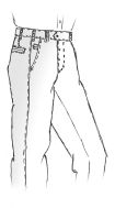 Pantalon Meyer Regular KE-MEYER-BONN-9-2500-09-REGULAR