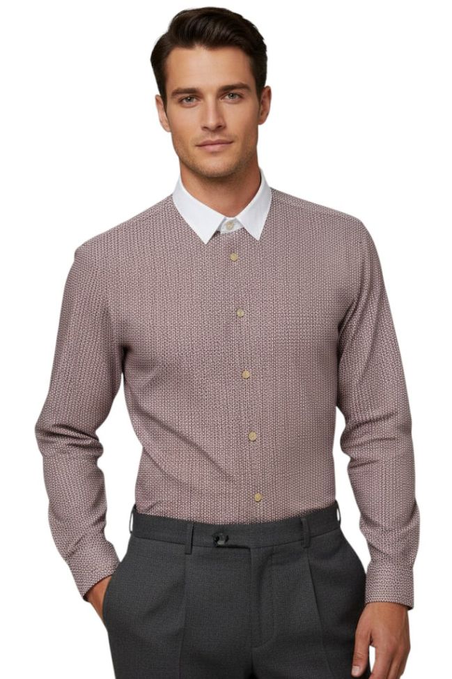 Shirt DNL Slim SKTMZCIZLTSLIME9D