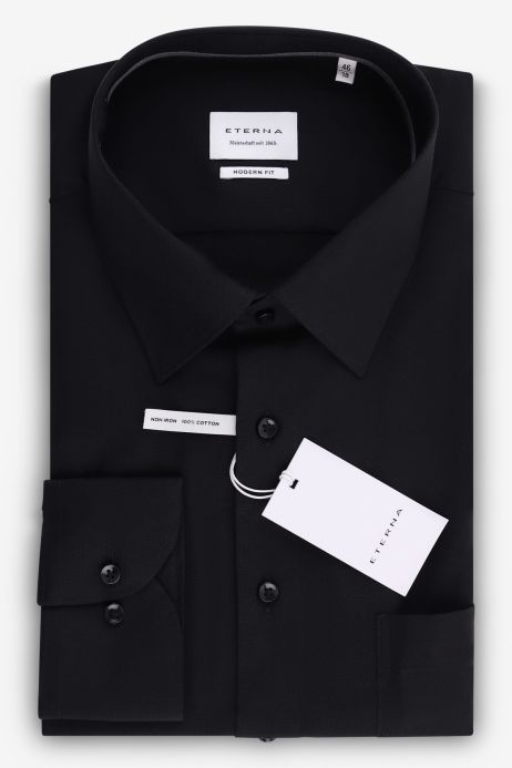 Black Non-Iron Shirt | Timeless Elegance & Zero Wrinkles Black Non-Iron Shirt | Timeless Elegance & Zero Wrinkles