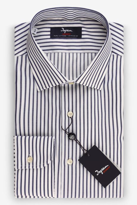 Striped Men's Shirts | Business & Casual Elegance
