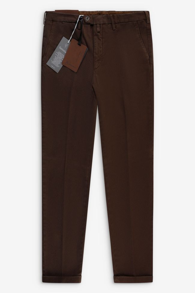 Pantalon B-Settecento Slim KQ-B700-4036-MH713-94