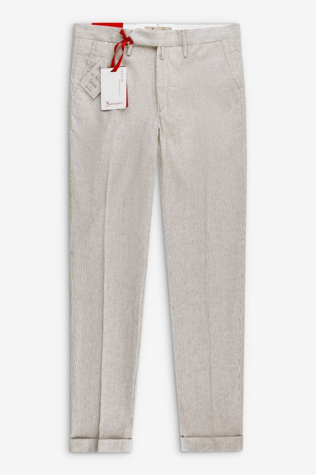 Pantalon B-Settecento Slim KQ-B700-5317-MH700-73