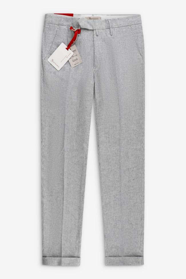 Trousers B-Settecento Slim KQ-B700-5317-MH700-91
