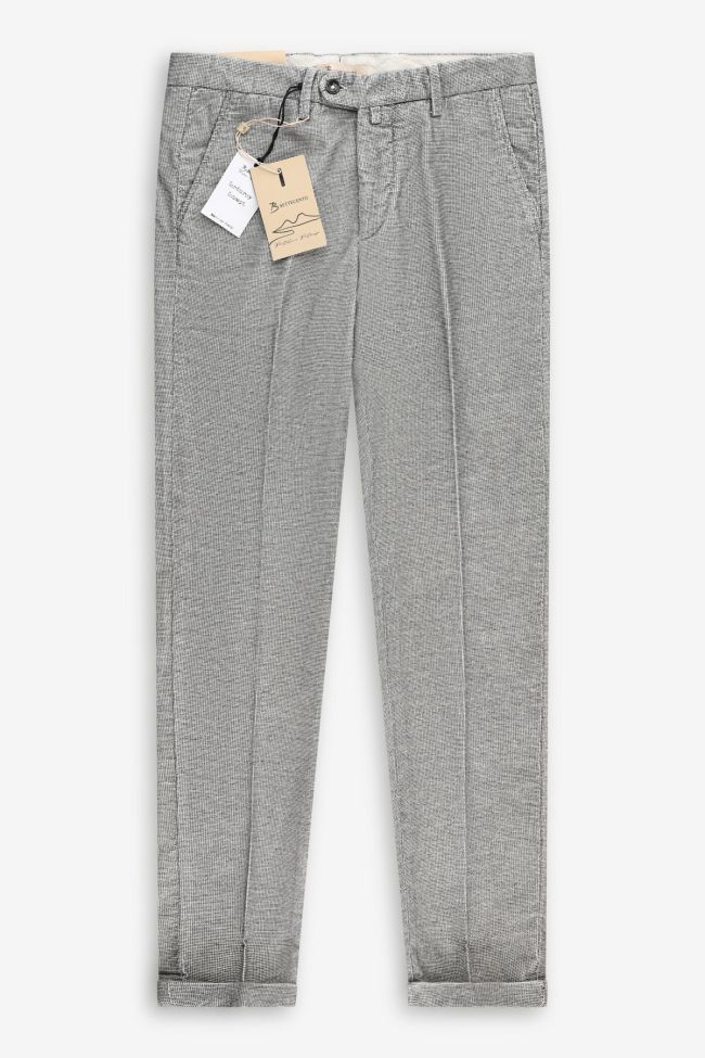 Trousers B-Settecento Slim KQ-B700-8022-MH700-03