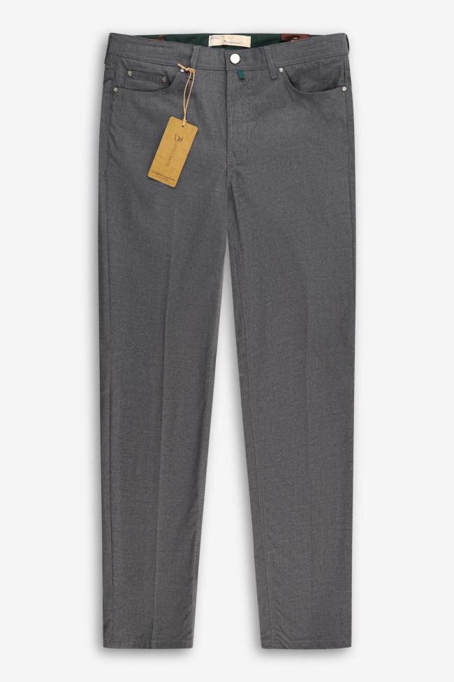 Trousers B-Settecento Slim KQ-B700-8557-JR704-66