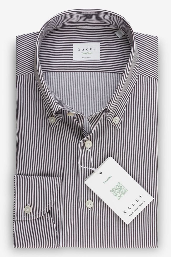 Shirt no iron Xacus Classic PKR-XACUS-11810-WF307ML-010