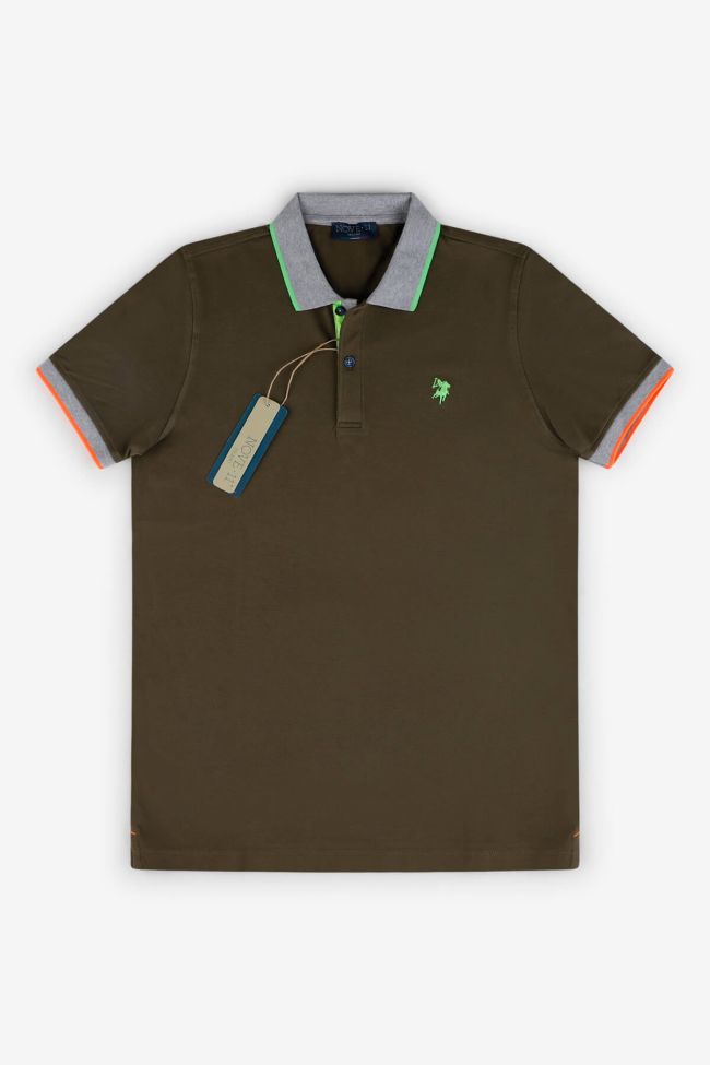 Polo shirt NOVE11 Slim SKT20AF09ESLIME6C