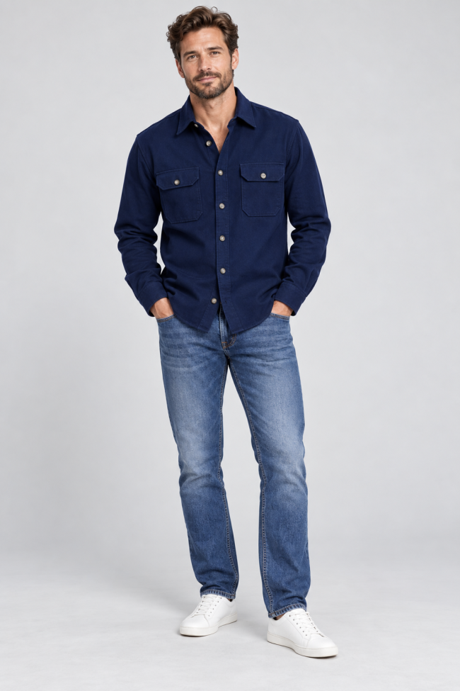 Camisa Tintoria Mattei Regular SKT6D34FA7REGULARE5D