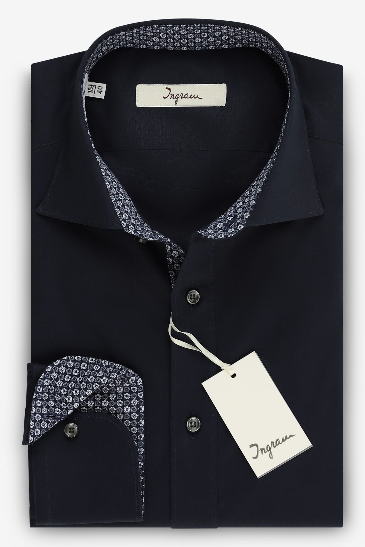 Shirts with Contrasting Collar & Cuffs