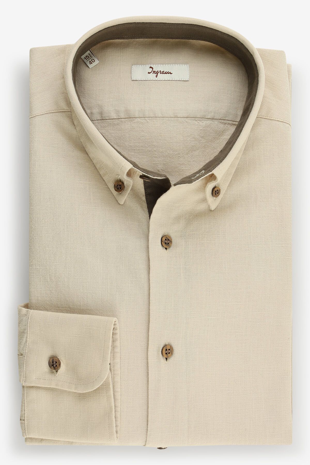 Pull épaule boutonnée manches longues beige bébé garçon | La Halle Pull épaule boutonnée manches longues beige bébé garçon | La Halle