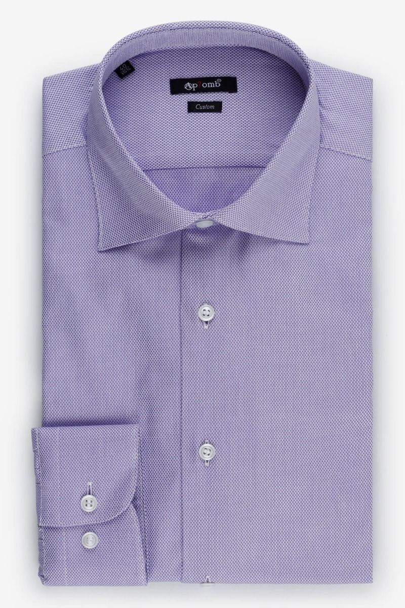 slim fit dress slacks Alexander in White Linen with Contrast Collar, Featuring Custom Roll-Up Cuff 18 36/37
