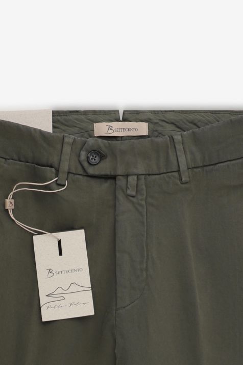 Pantalon Hombre B-Settecento Chino Slim Lisa 97% algodón 3% elastan