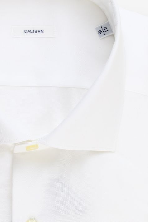 Camisa Hombre Caliban Regular Lisa 70% algodón, 27% poliamida, 3% ea cuello Francés Manga larga