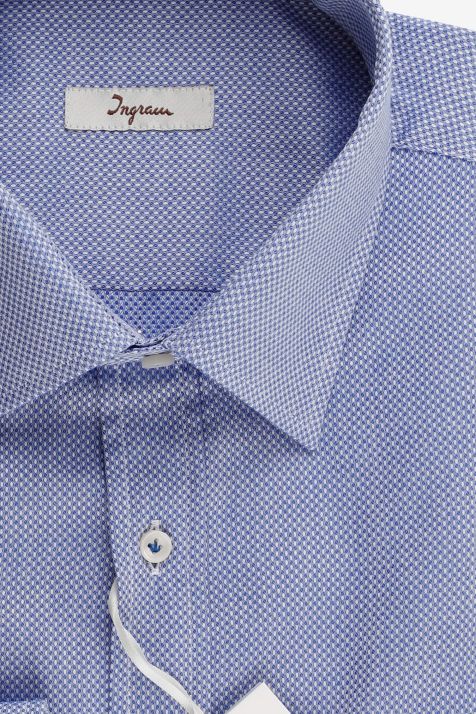 Chemise Homme Ingram Classic Partiellement  100% coton col Classique Manche longue