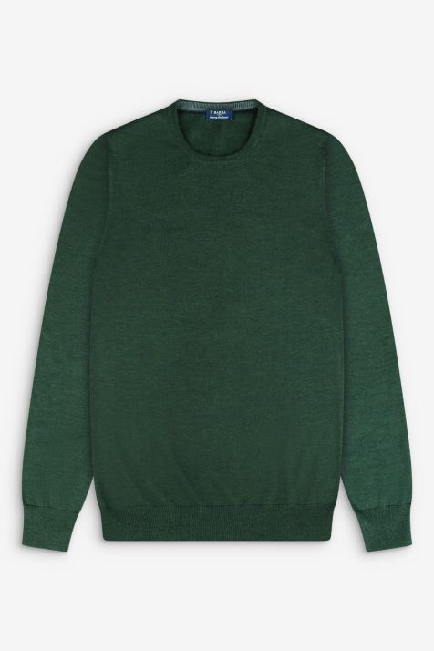 Men's Knitwear Barba High neck Regular Plain 100% merinos wool Extra Fine