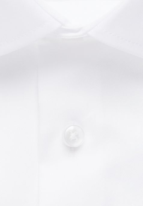 Men's Shirt Seidensticker Regular Not Iron Plain collar Italian Long sleeve
