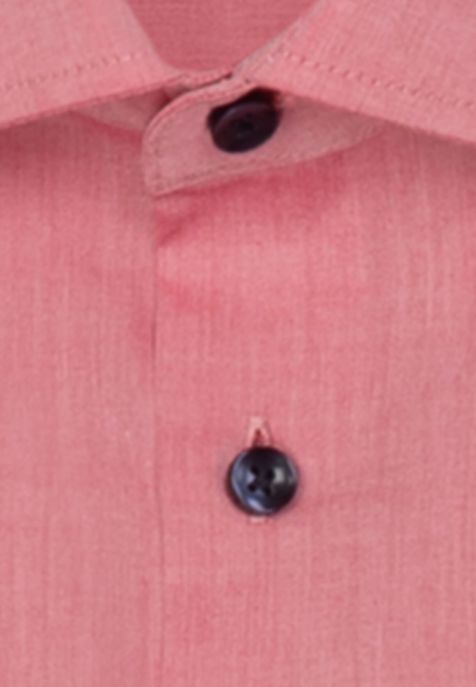 Men's Shirt Seidensticker Regular Not Iron Plain collar Italian Short sleeve