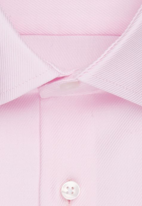 Men's Shirt Seidensticker Regular Plain collar Italian Long sleeve