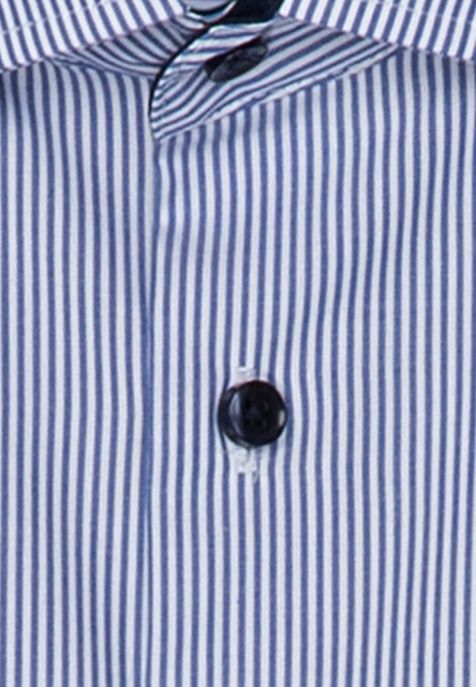 Chemise Homme Seidensticker Regular Sans Repassage Rayures col Classique Manche longue