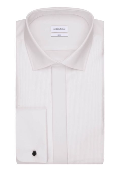 Chemise Homme Seidensticker Slim Sans Repassage Uni col Classique Manche longue