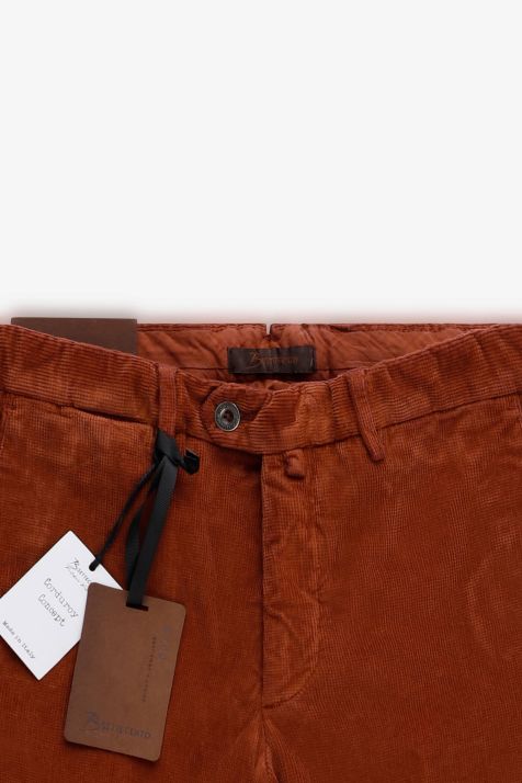 Men's Trouser B-Settecento Chino Slim Plain 98% cotton 2% ea