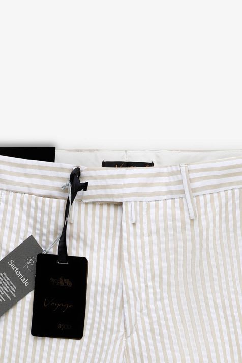 Men's Trouser B-Settecento Chino Slim Stripe 97% cotton 3% elastan
