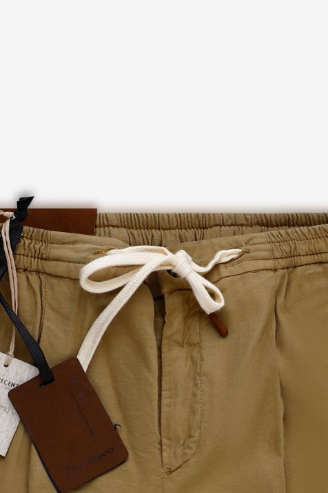 Pantalon Homme B-Settecento Chino Slim Uni 47% cotton 52% linen 1% ea
