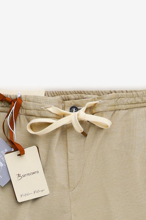 Pantalon Homme B-Settecento Chino Slim Rayures 56% Coton, 37% Polyester, 7% Élasthanne