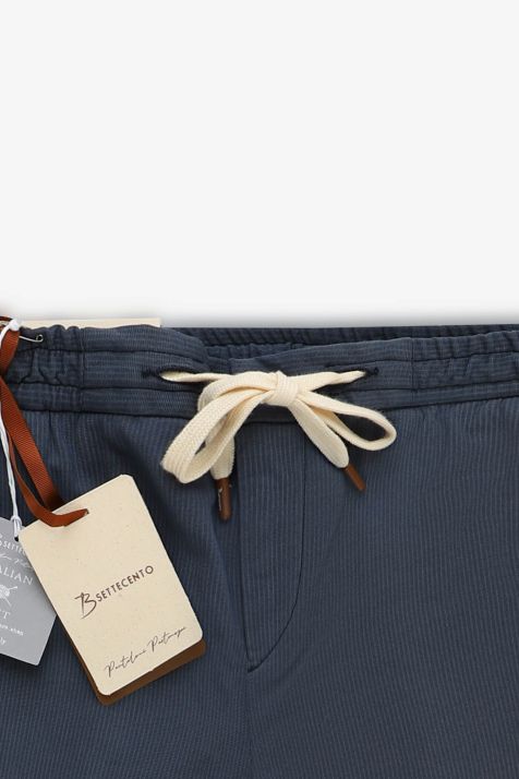Hose Herren B-Settecento Chinos Slim Streifen 56% Baumwolle, 37% Polyester, 7% Elasthan