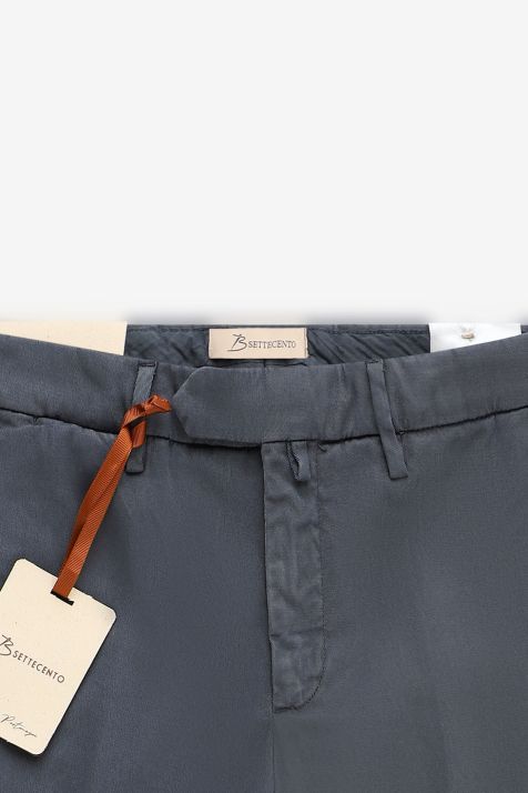 Men's Trouser B-Settecento Chino Slim Plain 38% cotton 60% ly 2% ea