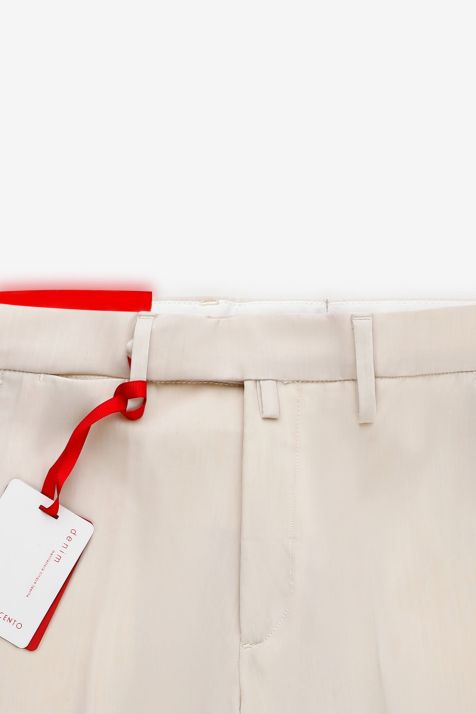 Men's Trouser B-Settecento Chino Slim Plain 60% polyester 20% vi 14% wool 6% ea