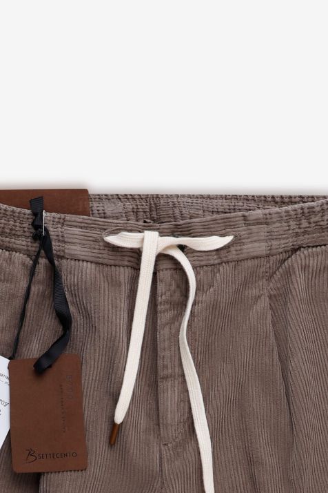 Men's Trouser B-Settecento Chino Slim Plain 98% cotton 2% elastan