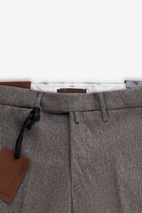 Pantalon Homme B-Settecento Chino Slim Partiellement  47% Laine, 4% Polyester, 4% Cachemire, 1% Élasthanne