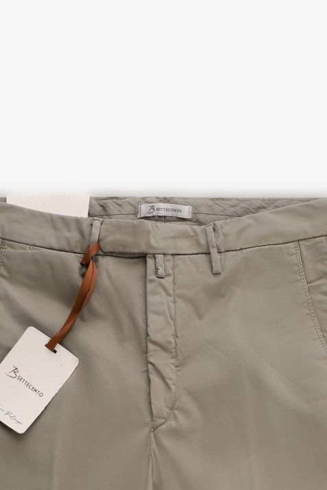 Pantalon Homme B-Settecento Chino Slim Uni 97% coton 3% elastan