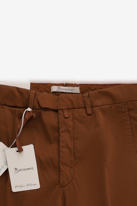 Pantalon Homme B-Settecento Chino Slim Uni 97% coton 3% elastan
