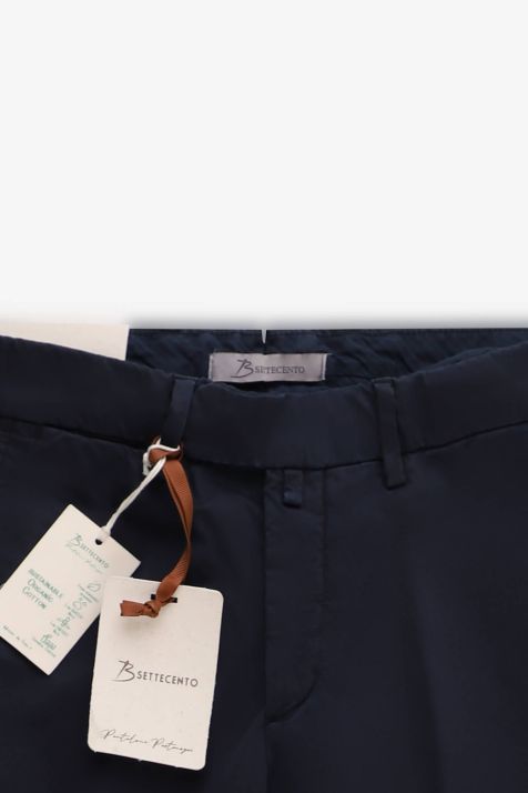 Hose Herren B-Settecento Chinos Slim Einfarbig 97% Baumwolle 3% elastan