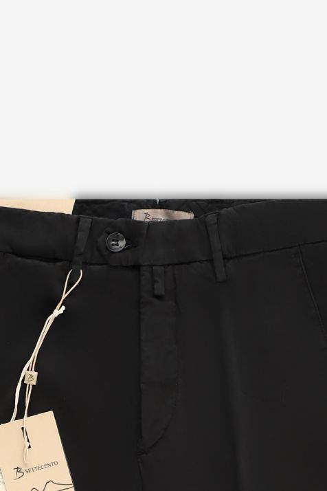 Men's Trouser B-Settecento Chino Slim Plain 97% cotton 3% elastan