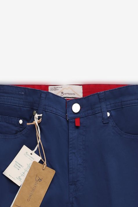 Pantalon Hombre B-Settecento Chino Slim Lisa 97% algodón 3% elastan