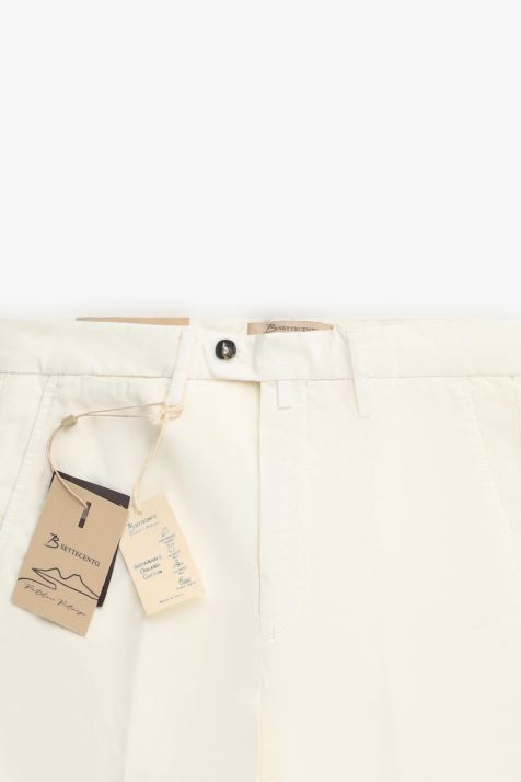 Pantalon Hombre B-Settecento Chino Slim Lisa 97% algodón 3% elastan