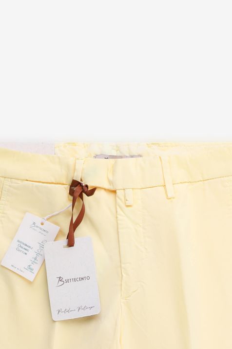 Pantalon Hombre B-Settecento Chino Slim Lisa 97% algodón 3% elastan