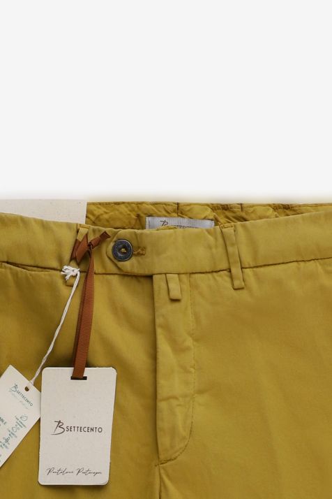 Hose Herren B-Settecento Chinos Slim Einfarbig 97% Baumwolle 3% elastan