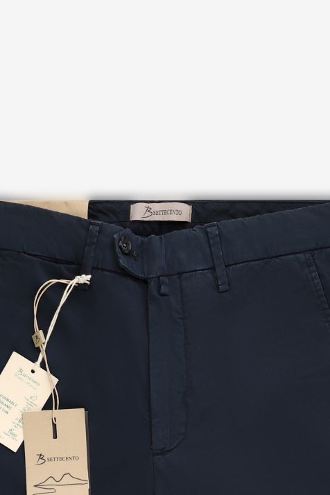 Pantalon Homme B-Settecento Chino Slim Uni 97% coton 3% elastan